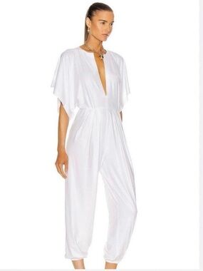 Norma Kamali Rectangle Jog Jumpsuit